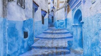 Шефшауен – невероятният син град на Мароко