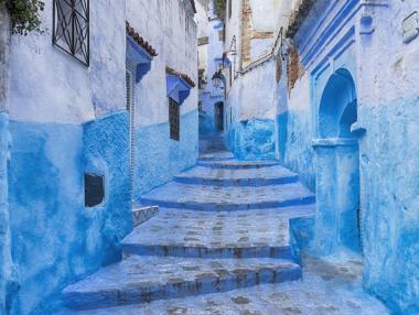 Шефшауен – невероятният син град на Мароко