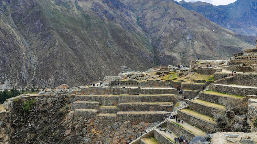Тайните на Олантайтамбо в Перу