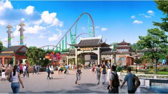 Огромен развлекателен парк в Китай отвори врати