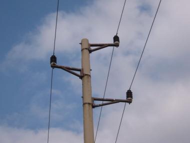 Пет села са без ток заради ударен стълб