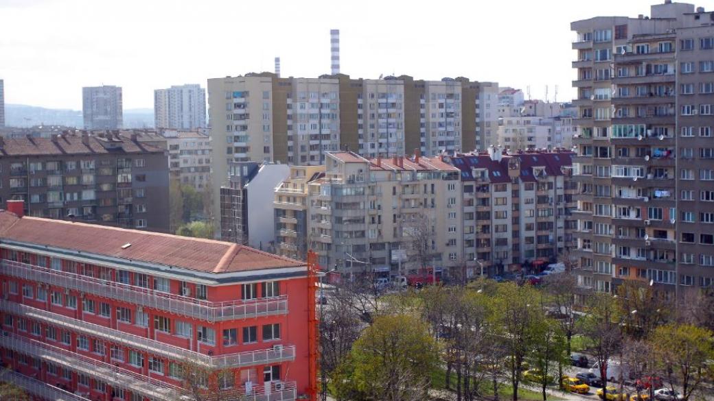 Сградите във всеки квартал на София - само в един цвят