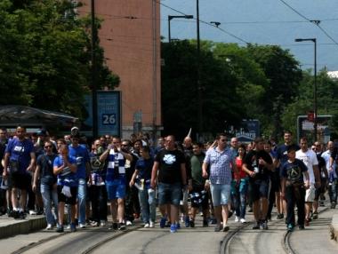 „Вечното дерби“ блокира центъра на София