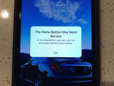 Какво става, ако Home бутонът на iPhone 7 спре да работи