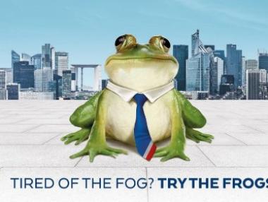 С игрива реклама Париж привлича компании с британски адрес