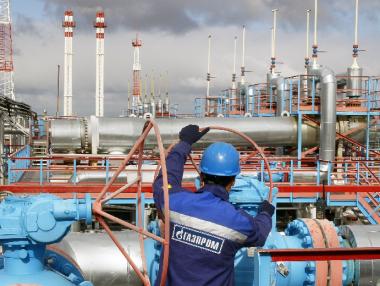 „Газпром“ изнася рекордни количества газ