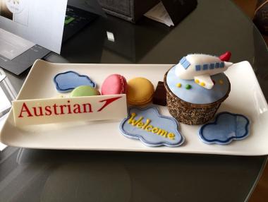 Нова година в небето над Виена