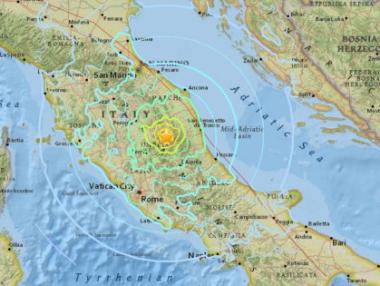 Земетресение 6.6 по Рихтер удари Италия