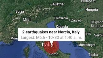 Италия след земетересението