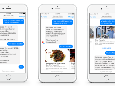 Mastercard стартира чатбот платформи за банки и търговци
