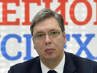 Вучич се появи