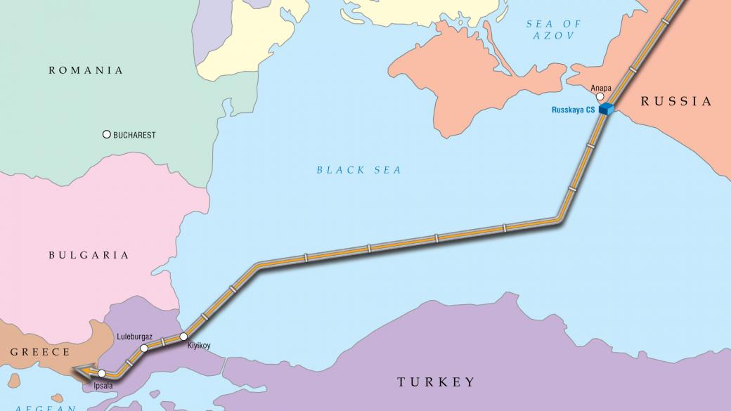 „Газпром“ инвестира $595 млн. в „Турски поток“