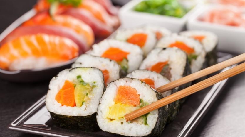 Най-популярните видове суши в Европа