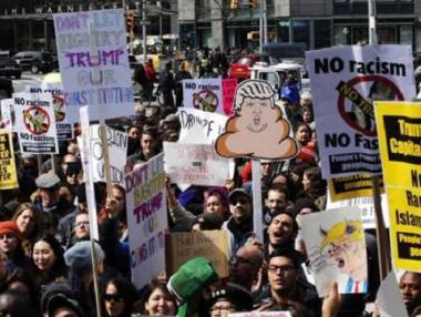 Тръмп нарече протестите срещу него „несправедливи“