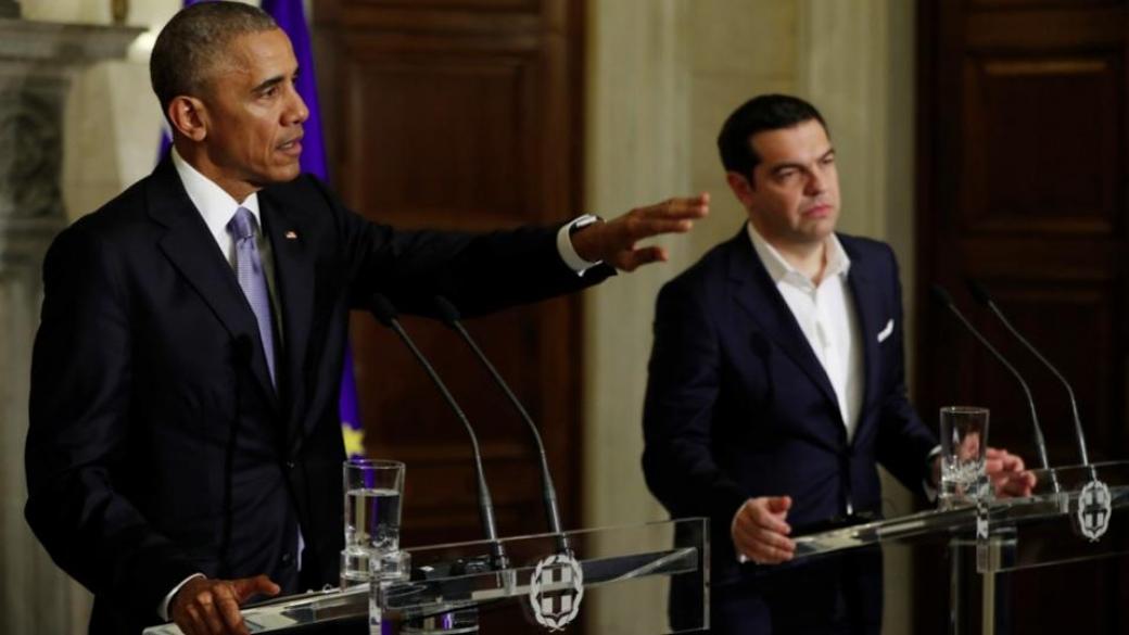 Обама: Само строгите икономии не са гаранция за просперитета на Гърция