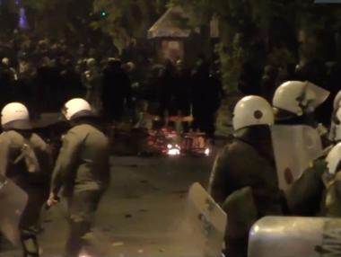 Безредици в Гърция заради посещението на Обама