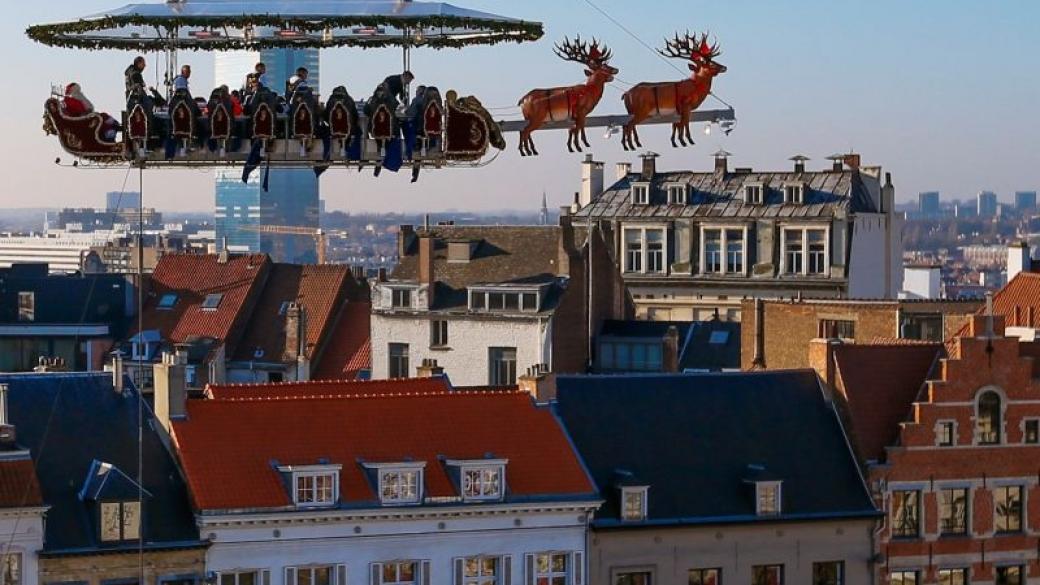 Брюксел предлага вечеря в небето с Дядо Коледа