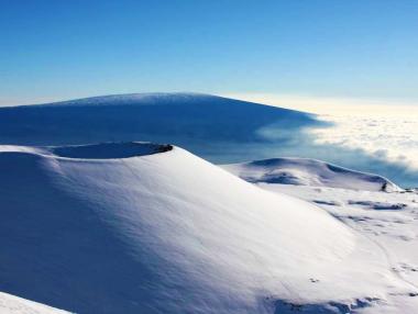 1 метър сняг на Хаваите