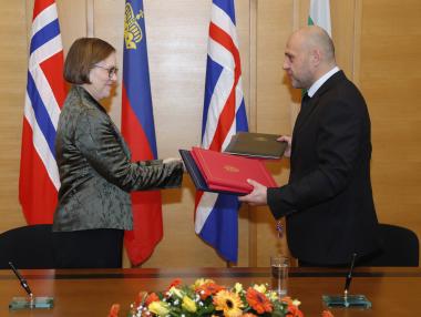 Исландия, Норвегия и Лихтенщайн подкрепят с €210 млн. наши проекти