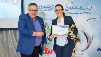 Turkish Airlines е най-добрият авиопревозвач  в България за 2016 г.