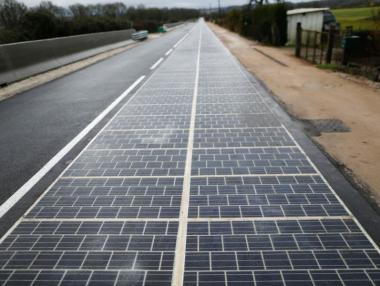 Първият соларен път бе открит във Франция