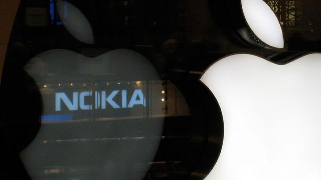 Apple с насрещни дела срещу Nokia