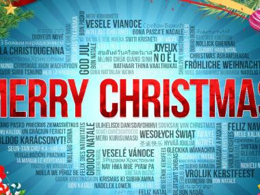 „Весела Коледа“ на всички европейски езици