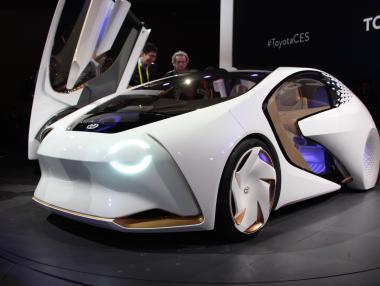 Toyota представи автомобил на бъдещето на CES 2017