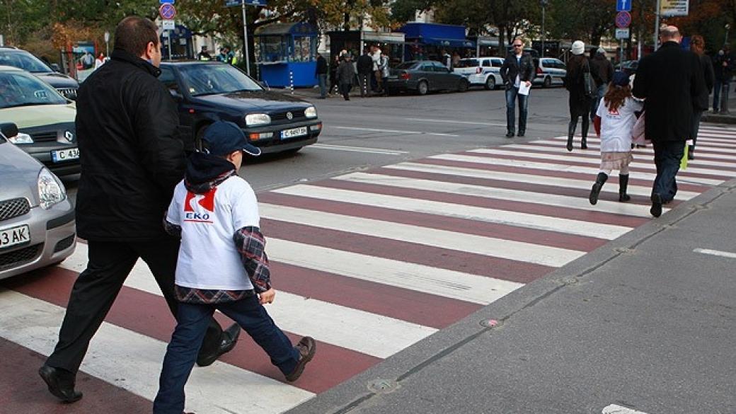 Пешеходците са невинни при катастрофа на пешеходна пътека