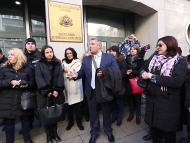 Съдиите излизат на пореден протест срещу ВСС