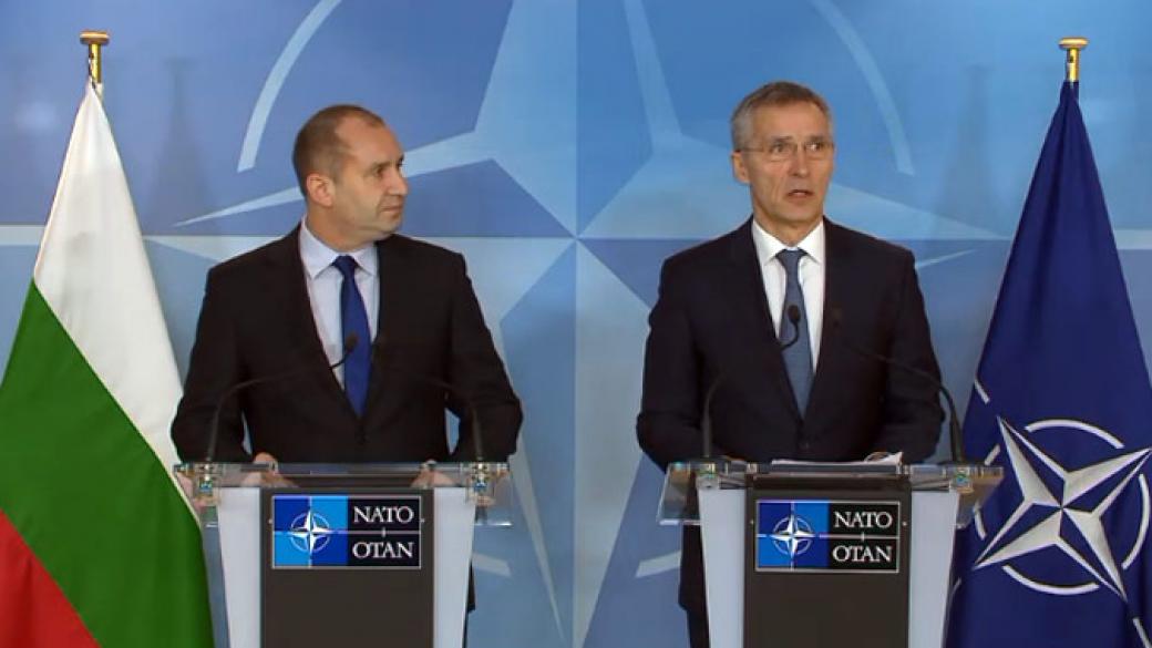 Ген. секретар на НАТО: България е ценен съюзник