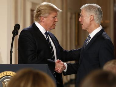 Тръмп номинира Нийл Горсъч за свободното място във Върховния съд