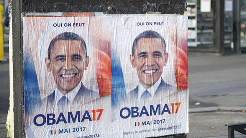 Французи призовават Обама да се кандидатира за президент на Франция