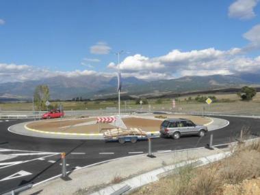 Пуснаха първото прорязано кръгово кръстовище в България