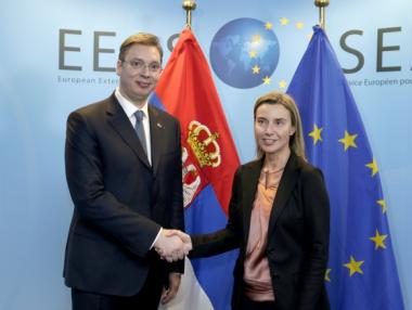 Могерини: Сърбия може да замести Великобритания в ЕС
