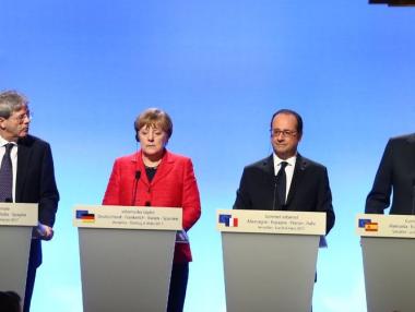 „Големите четири“ в ЕС поискаха Европа на различни скорости