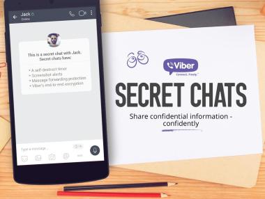 Viber активира до дни тайните чатове
