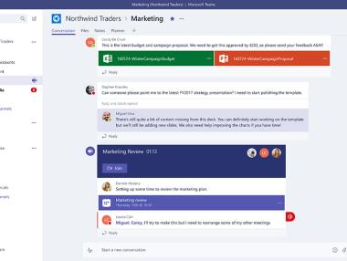 Microsoft пусна платформата за комуникация Teams