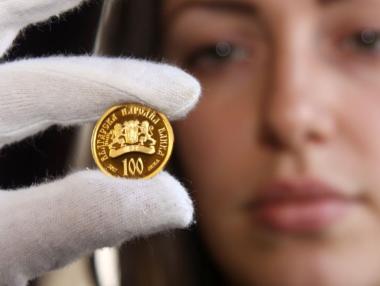 БНБ пусна златна столевка „Благовещение“