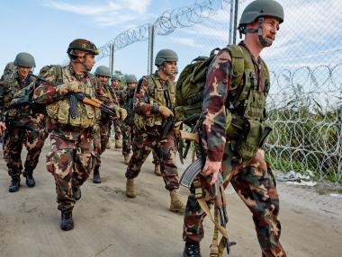 Унгария откри нова военна база на южната си граница