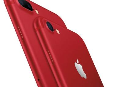 Apple пусна първия си червен iPhone