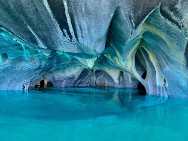 Мраморните пещери в Чили