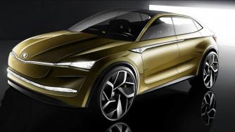 Škoda показва самоуправляващ се електрически SUV