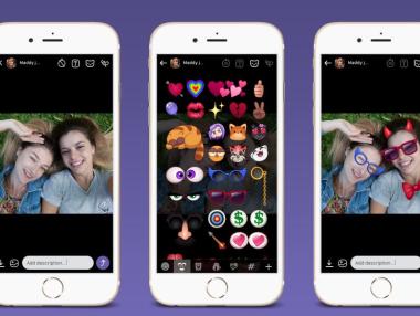 Вече може да поставяме стикери на снимките си във Viber
