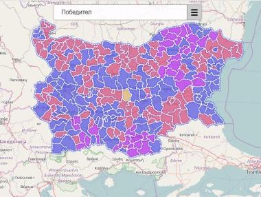 Как гласуваха българските общини на изборите