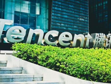 Китайската Tencent вече е сред 10-те най-големи компании в света