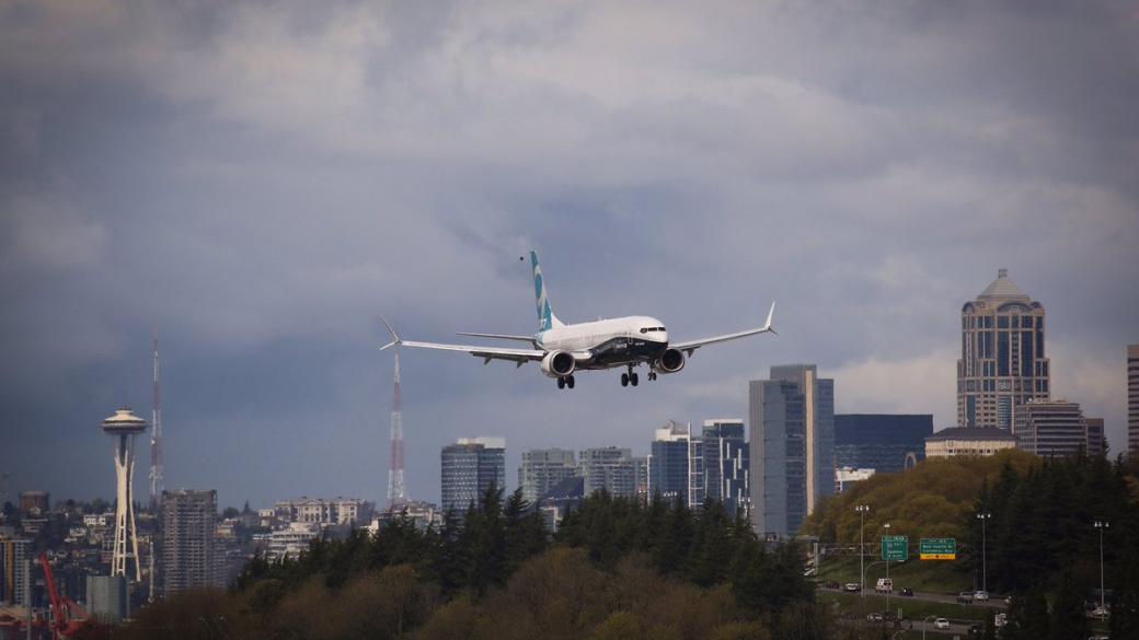 Boeing успешно тества новия самолет 737 MAX 9