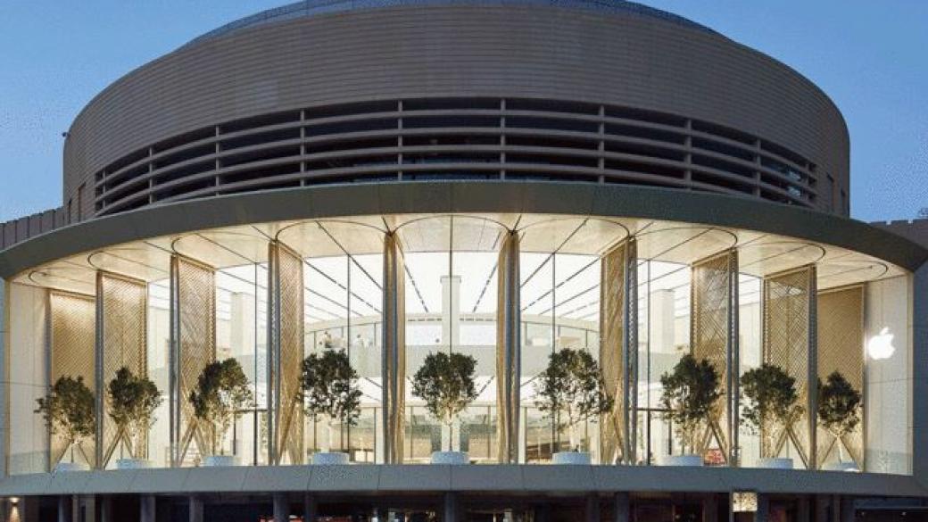 Най-модерният магазин на Apple в Дубай