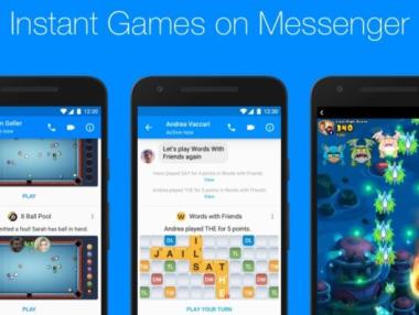 Вече можем да играем игри в Messenger