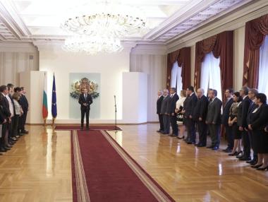 Румен Радев постави висока оценка на служебното правителство